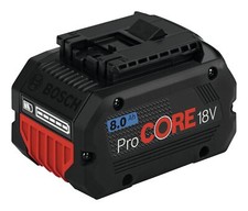 Bosch Professional Akku Akkupack 18 V / 8 Ah Li-Ion ProCORE - 1600A016GK