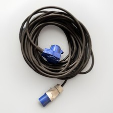 CEE 20 meter Verlängerungskabel mit Winkelkupplung Neu