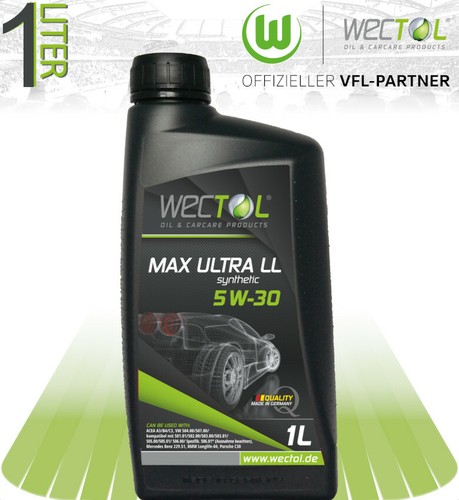 Wectol motoröl 5w30 max - wectol,