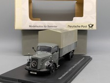 LKW Modell 1:43 Schuco Mercedes Benz L6600 Planen-LKW Deutsche Bundespost OVP