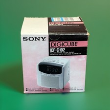 SONY ICF-C102 DIGICUBE FM AM