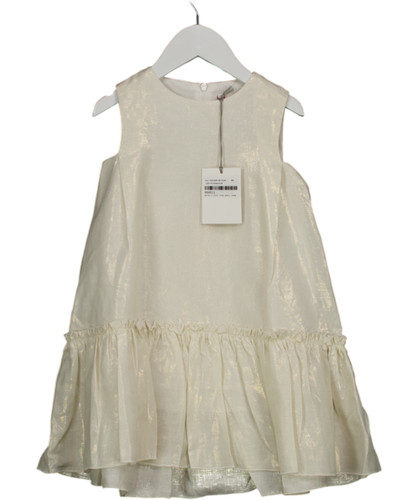 Gufo kleid creme metallic - creme,
