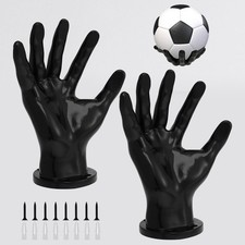 2 Stück Ballhalterung Wand Hand Ballhalter Basketball Halterung Ballhalter Hand