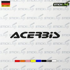 Acerbis aufkleber schriftzug - acerbis,
