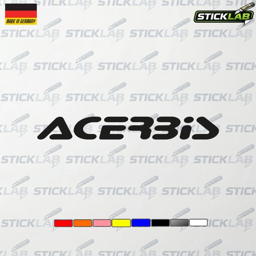 Acerbis aufkleber schriftzug - acerbis,