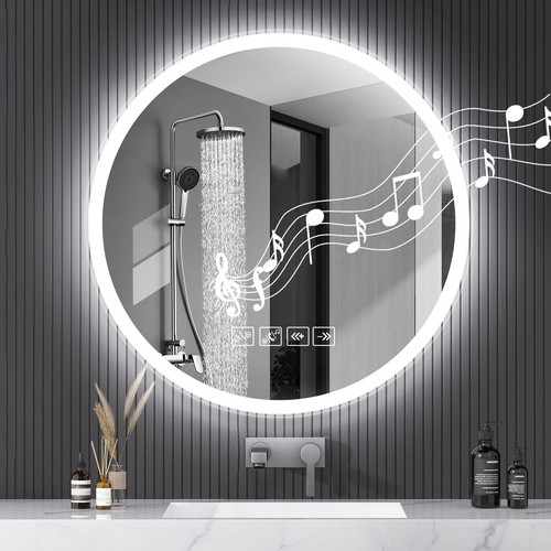 Bluetooth badspiegel led - badspiegel,