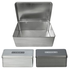 Metall vorratsdose mit deckel - metall,