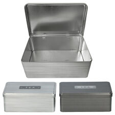 Metall Vorratsdose mit Deckel Tee Keksdose Vorrats Dosen Behälter Gefäß Blech