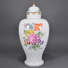 Meissen Deckelvase Vase
