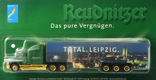 Reudnitzer Das pure Vergnügen Ford LKW Modell 1:87 Sattelzug TOTAL LEIPZIG