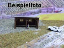 1301 - Scheune / Stall / Unterstand als Bausatz für Spur Z 1:220 1/220