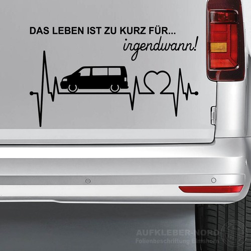 Herzschlag bus 60x36cm das - 60x36cm,