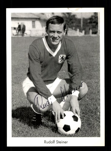Rudi steiner autogrammkarte - rudi,