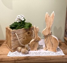 Osterhase hase holz - osterhase, deko