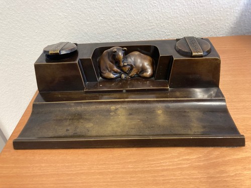 Antikes schreibtisch set - schreibtisch,