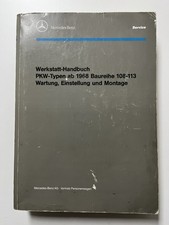 Werkstatthandbuch Mercedes