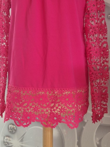 Damen elegante bluse spitze - bluse,