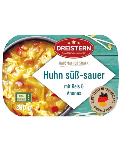 Huhn süß sauer fertiggericht - huhn, süß-sauer