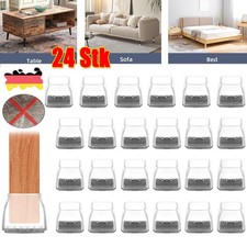 24x Fußkappen mit Filz