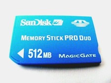 512MB Memory Stick PRO Duo ( 512 MB MS PRO Duo ) SanDisk gebraucht
