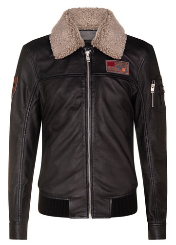 Herren schwarze leder - herren,
