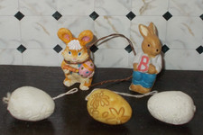 2 Figuren + 3 Eier MINIATUR