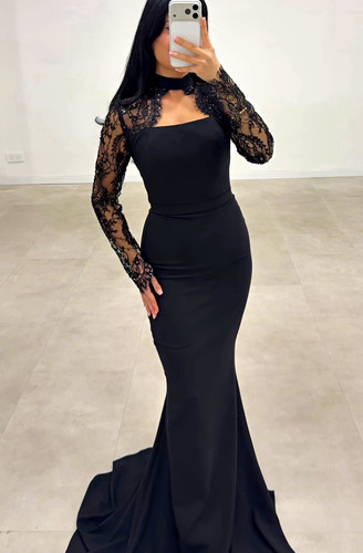 Laselins damen abendkleid lang - damen,