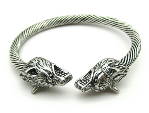 Armband armreif wolf - wolf, odin