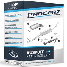 Auspuff Seat Alhambra 1.9 TDI 116PS 2000-2010