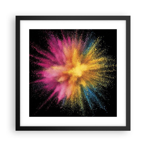 Wandbilder 40x40cm poster bunt - 40x40cm,