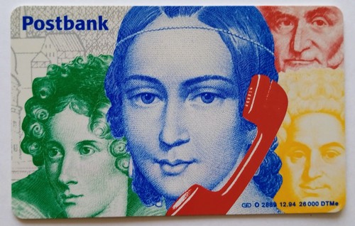 Telefonkarte bank postbank - telefonkarte,,