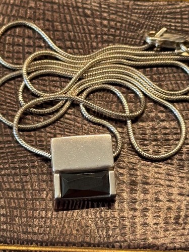 Feine kette anhänger onyx - feine,