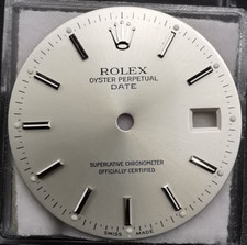 Rolex Dial Dial Dial Silver