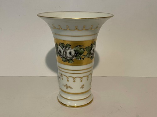 Limoges vase 1920 gold - limoges,