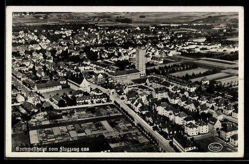Kornwestheim ortsansicht vom - kornwestheim,,