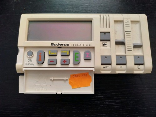 Buderus ecomatic 4000 - buderus, fmec
