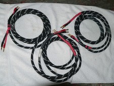 High End Lautsprecherkabel , 5 Stück 2 x 3m