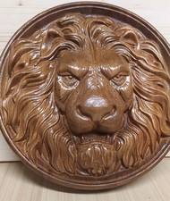 Löwenkopf Holz Buche