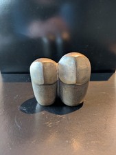 Bronze Statue von zwei Eulen