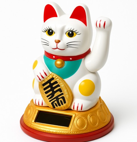 Solar winkekatze glückskatze - solar,