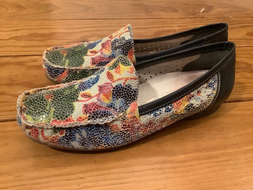 Rieker mokassin flach leder - mokassin,