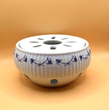 Stövchen / Warmhalteplatte  / Teestövchen weiss - von Heiko Blume indisch blau