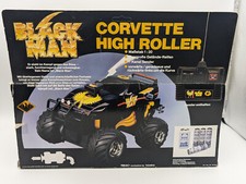 Nikko Tronico Black Man Corvette High Roller Rc Auto unbespielt 1/20 Sammler