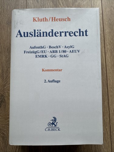 Kluth heusch ausländerrecht - kluth,