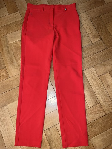 Rote golfhose von golfino gr - golfhose,