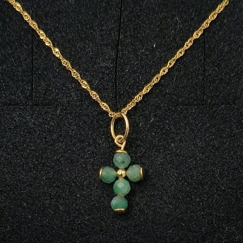 Anhänger und kette gold - und, 18k