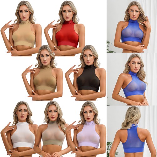 Damen wetlook glänzend crop - damen,