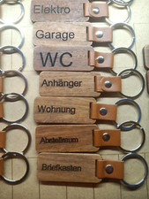 Holz Schlüsselanhänger mit