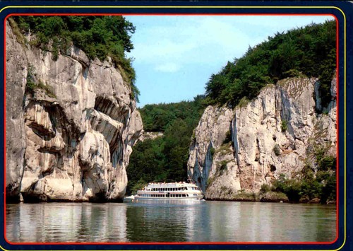 Donau binnenschiff - donau,