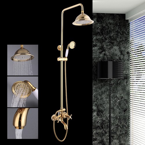 Gold duschset duscharmatur - gold,